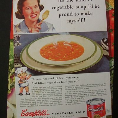 1941  Campbell's  Vegetable  Soup