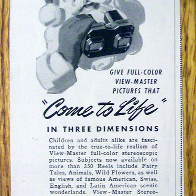 1947 View-Master with Santa Claus