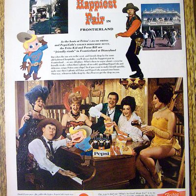 1967 Frontierland with Fritos Chips and Pepsi Cola