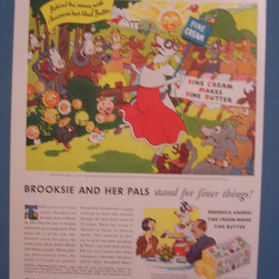 Vintage Ad: 1933  Swift's Brookfield Butter