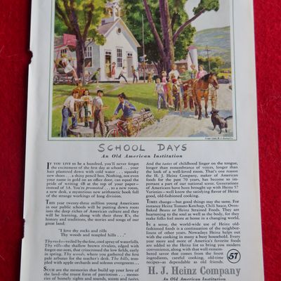 1940 H.  J. Heinz Company with School Days