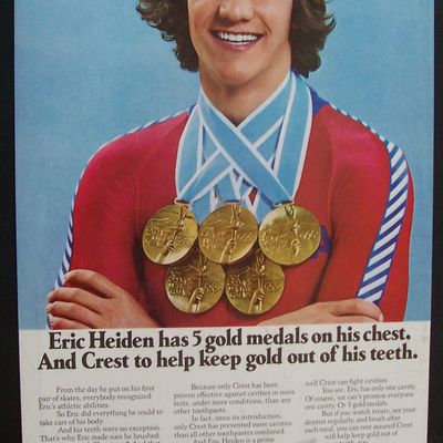 1981  Crest  Toothpaste  with  Eric  Heiden