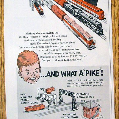 1954 Lionel Trains With Magni-Traction
