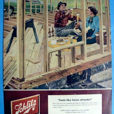 Vintage Ad: 1952 Schlitz Beer By Austin Briggs