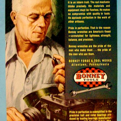 Vintage Ad: 1952 Bonney Tools