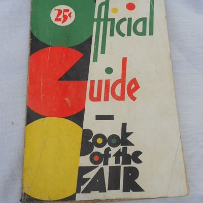 1933 Chicago World's Fair Guide