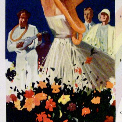 Vintage Ad: 1930 Hawaii Tourist Bureau