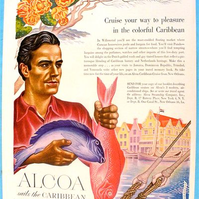 1949 Alcoa Steamship With Willemstad