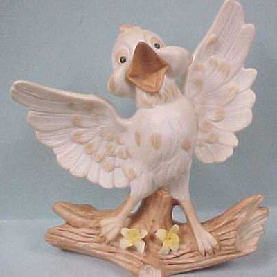 1970s Bone China Cartoony Bird
