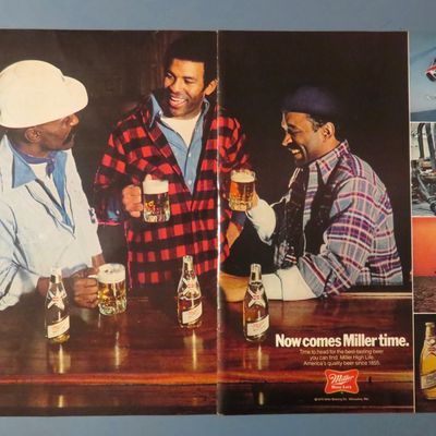 1978 Miller High Life Beer with Men Talking