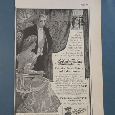 1906 Artloom Tapestries with Empire & Garland