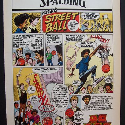 1980  Spalding  Basketball