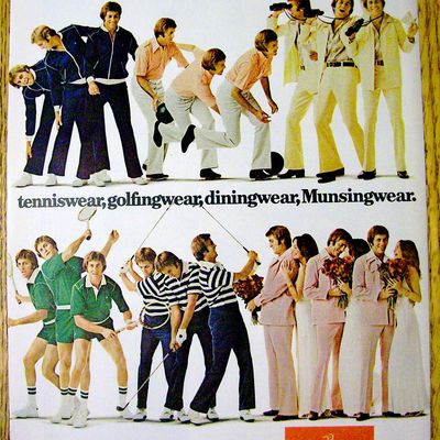 1976 Munsingwear with Football's Don Meredith