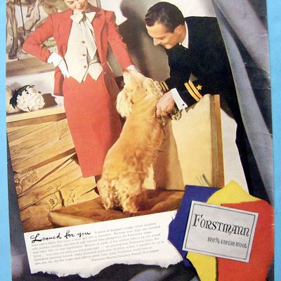 Vintage Ad: 1943 Forstmann