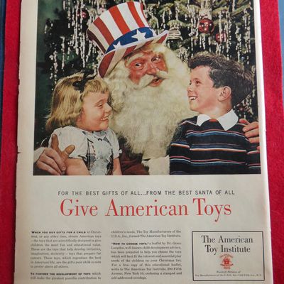 1953 American Toy Institute with Santa Claus