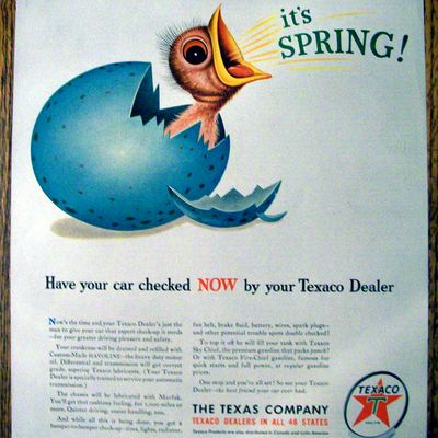 Vintage Ad: 1953 Texaco