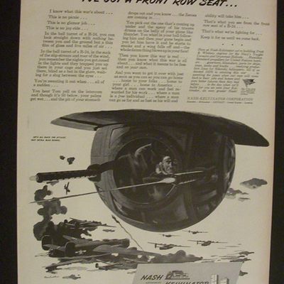 1944  Nash/Kelvinator with Soldier in an Airplane