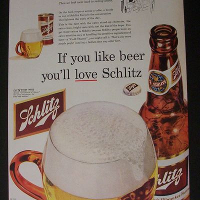 Vintage Ad: 1952 Schlitz Beer