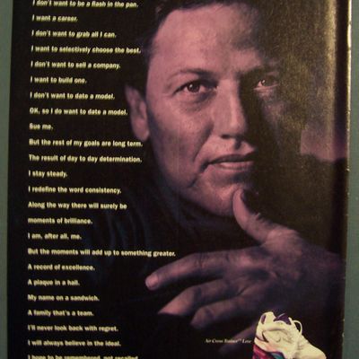 1992  Nike  Shoes  with  Carlton  Fisk