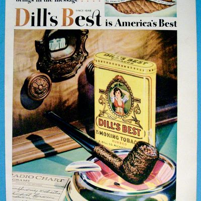 Vintage Ad: 1931 Dill's Best Smoking Tobacco