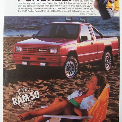 Vintage Ad: 1989 Dodge Power Ram 50