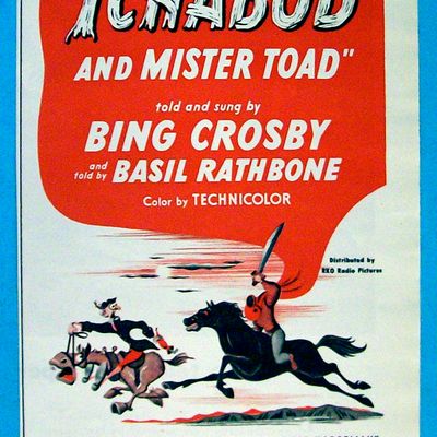 1949 Walt Disney's Ichabod & Mister Toad with Men