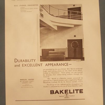 Vintage Ad: 1935 Bakelite