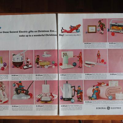 1963 General Electric Gifts with Christmas Gifts