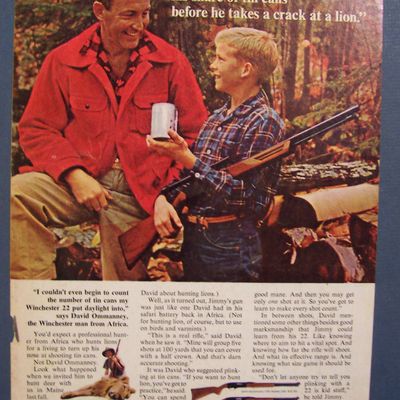 Vintage Ad: 1965 Winchester Rifles