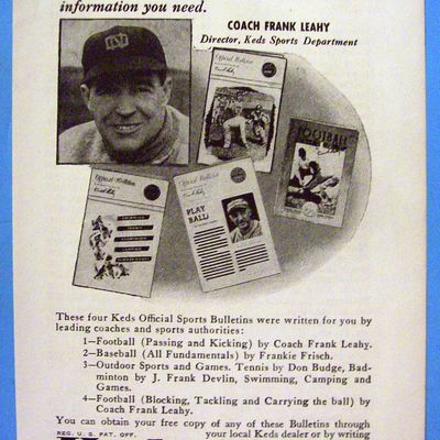 Vintage Ad: 1942 Keds Sports Department