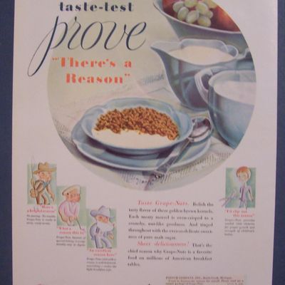 1930  Grape - Nuts