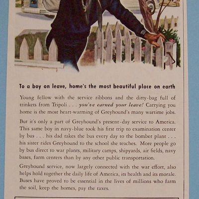 Vintage Ad: 1943 Greyhound