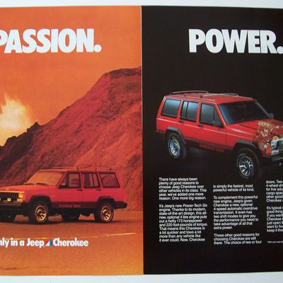 Vintage Ad: 1986 Jeep Cherokee