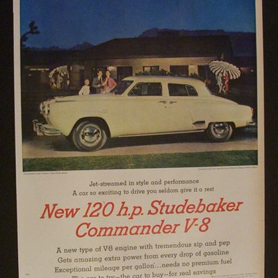 1951  Studebaker  Commander  V - 8