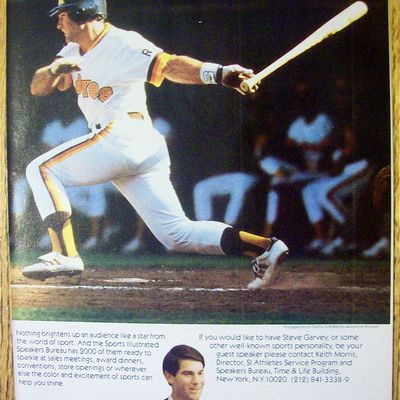 1985 Sports Illustrated With Steve Garvey