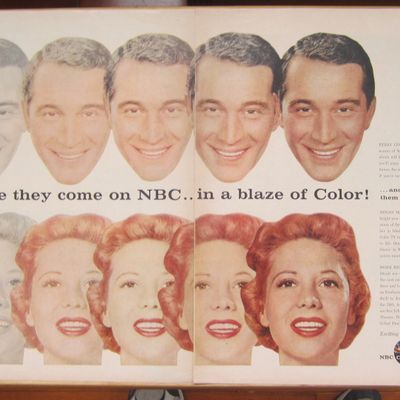 1956 NBC Color Television with Perry Como & Dinah Shore