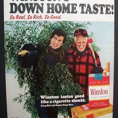 1972  Winston  Cigarettes
