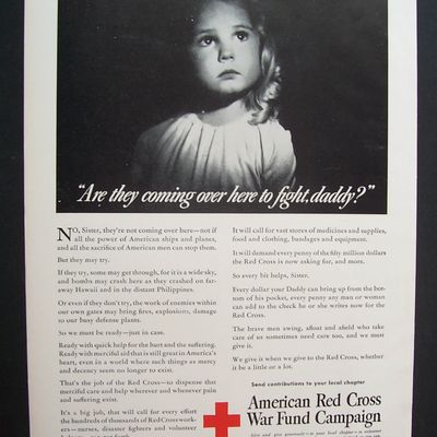 1942  American  Red  Cross  War  Fund  Campaign