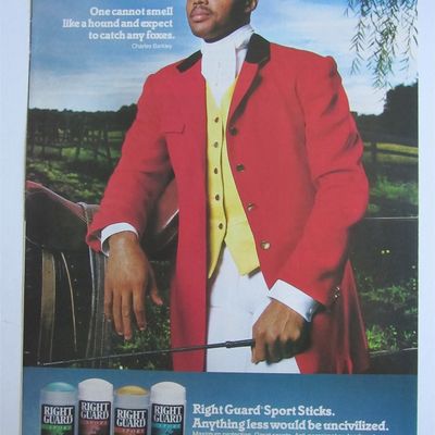 1992 Right Guard Deodorant with Charles Barkley