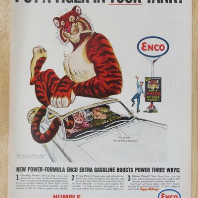 1964 Enco Humble with the Tiger in your Tank