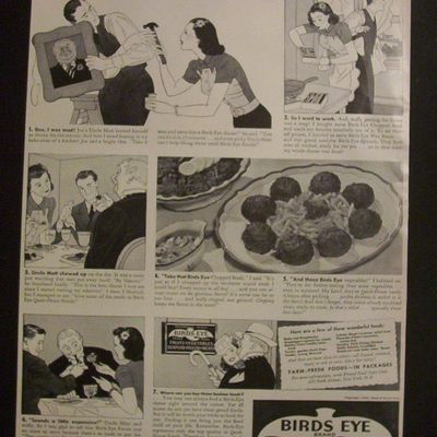 1940  Birds  Eye  Frosted  Foods
