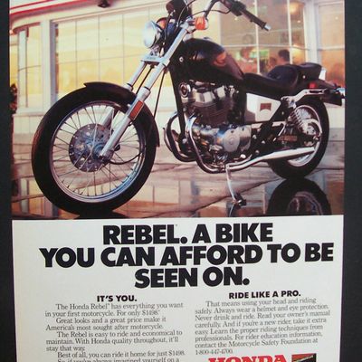 1986  Honda  Rebel