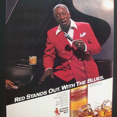 Vintage Ad: 1984 Johnnie Walker Red with Joe Williams
