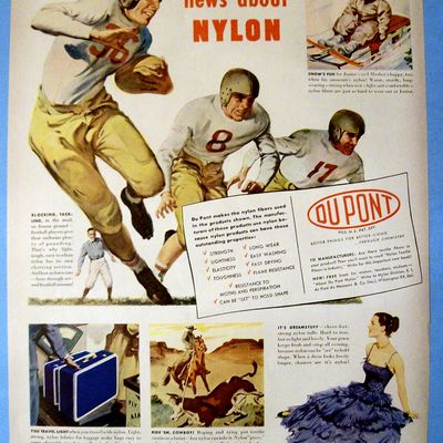 Vintage Ad: 1948 Du Pont Nylon
