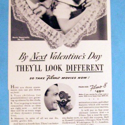 Vintage Ad: 1941 Bell & Howell Filmo 8