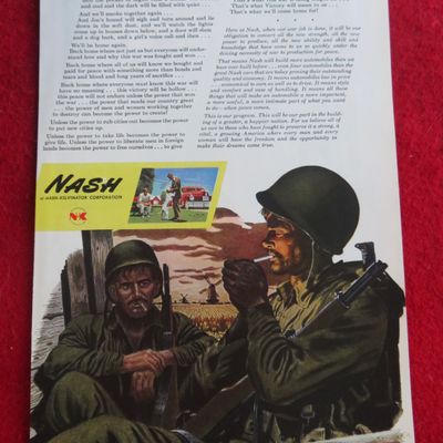 1944 Nash/Kelvinator with Soldiers Talking