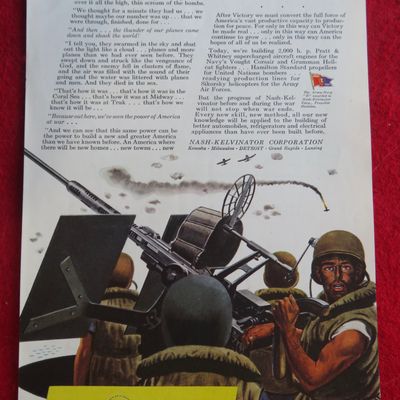 1944 Kelvinator with Soldiers Shooting A Big Gun