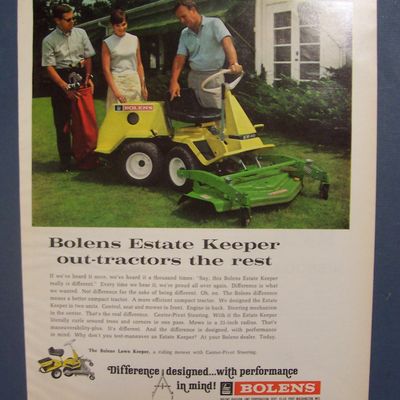 1968  Bolens  Estate  Keeper  with  Arnold  Palmer