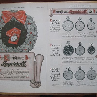 1926 Ingersoll With Pocket Watches