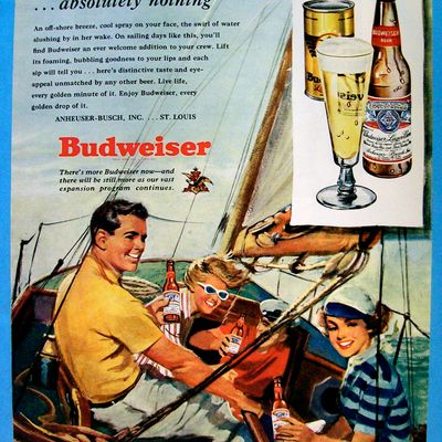 Vintage Ad: 1949 Budweiser Beer